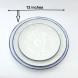 #KH6825-P; Ceramic 12" round plate #KHP