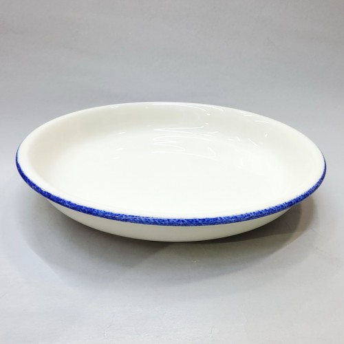 #KH6887; Ceramic 10" round deep plate #KH