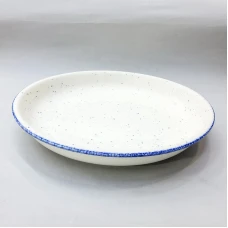 #KH6894-P; Ceramic deep plate 11.5"..