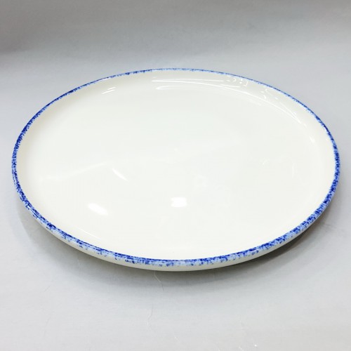 #KH6924; Ceramic 11.5" round plate #KH