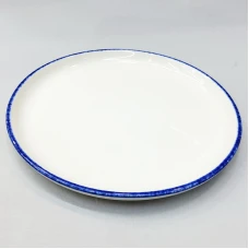 #KH6931; Ceramic 12.5" round plate ..