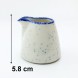 #KH7068-P; Ceramic cream pot 85ml - KHP