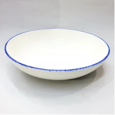 #KH7082; Ceramic 10.75" deep plate ..