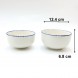 #KH7105; Ceramic 5" bowl #KH