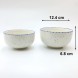 #KH7105-P; Ceramic 5" bowl #KH