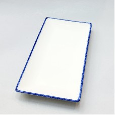 #KH7136; Ceramic rectangle plate 8"..