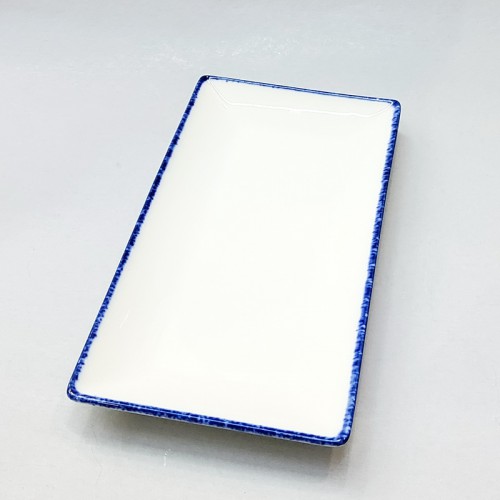 #KH7136; Ceramic rectangle plate 8" #KH