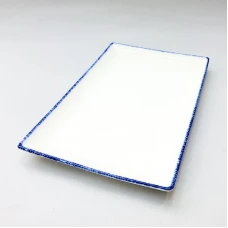 #KH7143; Ceramic rectangle plate 10.5&qu..