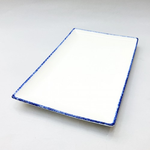 #KH7143; Ceramic rectangle plate 10.5" #KH 