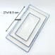 #KH7143-P; Ceramic rectangle plate 10.5" #KHP