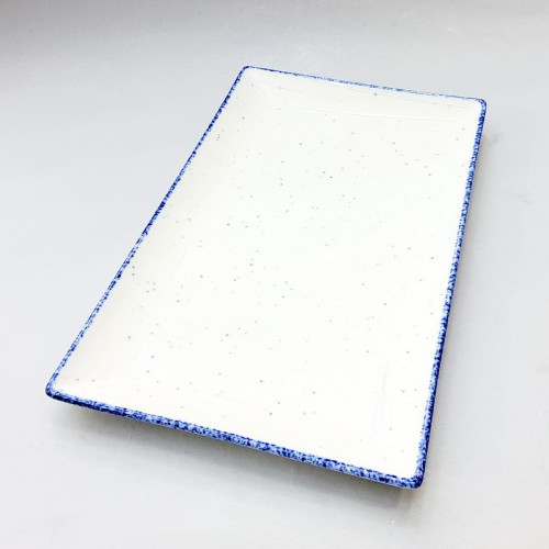 #KH7143-P; Ceramic rectangle plate 10.5" #KHP