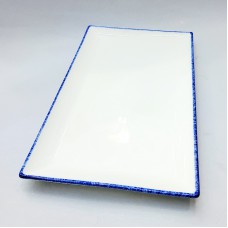 #KH7150; Ceramic rectangle plate 13"..