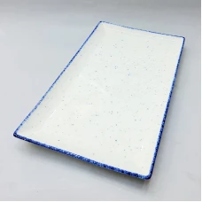 #KH7150-P; Ceramic rectangle plate 13&qu..