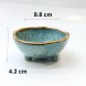 #KK1189-BL; Ceramic sauce dish #BL 