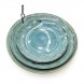 #KK1289-BL;  Ceramic plate 10.5"