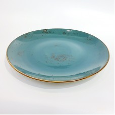 #KK1289-BL;  Ceramic plate 10.5"..