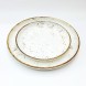 #KK1302-WT;Ceramic  round plate 10.75"