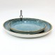 #KK1319-BL; Ceramic plate 8" #BL