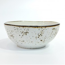 #KK1388-WT; Ceramic bowl 6" #WT..