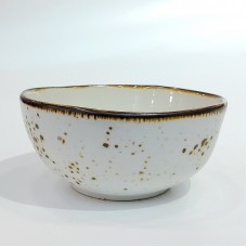 #KK1395-WT; Ceramic bowl 4.5" #WT..