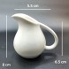 #KK2629-CW; Ceramic sauce pot 120ml #CWT    