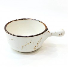 #KK2711-WT: Ceramic sauce dish 8.3cm #WT..