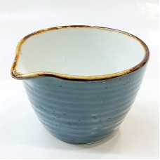 #KK3435-BL; Ceramic sauce bowl 7.7cm #BL..