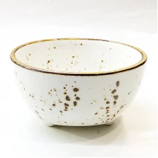 #KK4944-WT; Ceramic 4.25" bowl #WT ..