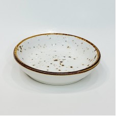 #KK6062-WT; Ceramic sauce dish 9cm #WT..