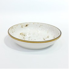 #KK6079-WT; Ceramic plate 11.5cm #WT..