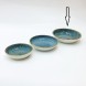 #KK6086-BL; Ceramic plate 13cm #BL