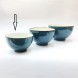 #KK6109-BL; Ceramic 5" bowl #BL