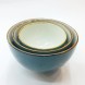 #KK6109-BL; Ceramic 5" bowl #BL