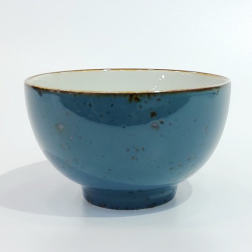 #KK6109-BL; Ceramic 5" bowl #BL