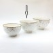 #KK6116-WT; Ceramic 6" bowl #WT