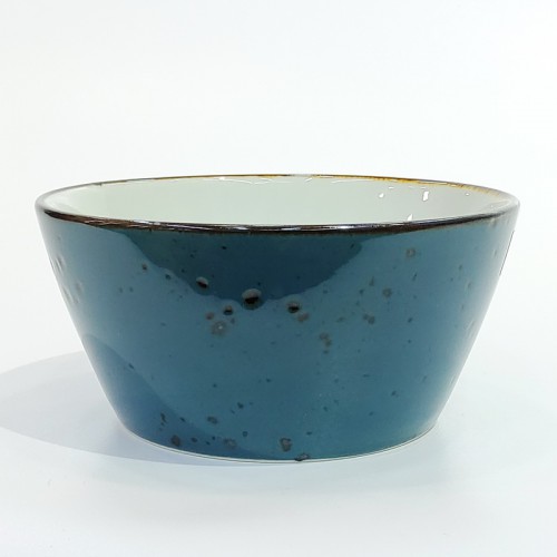 #KK6178-BL; Ceramic 4.25" bowl #BL