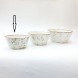 #KK6178-WT; Ceramic 4.25" bowl #WT