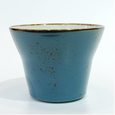 #KK7212-BL; Ceramic 4.5" Fries bowl..