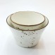 #KK7212-WT; Ceramic 4.5" Fries bowl #WT