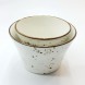 #KK7229-WT; Ceramic 5.5" Fries bowl #WT