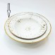 #KK7243-WT; Ceramic deep plate 9" #WT