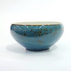 #KK8219-BL; Ceramic 4" bowl #BL..