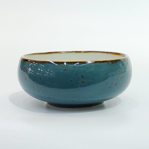 #KK8226-BL; Ceramic 8cm bowl #BL