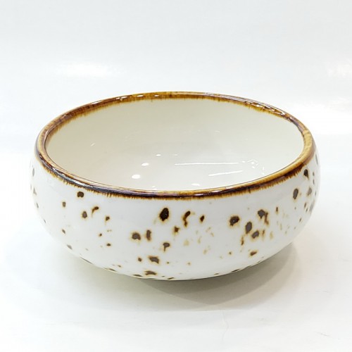 #KK8226-WT; Ceramic 8cm bowl #WT 