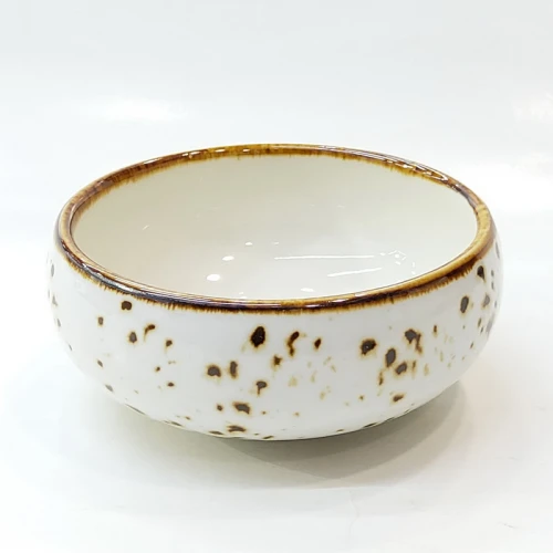 #KK8226-WT; Ceramic 8cm sauce bowl #WT 