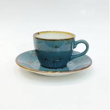 #KKE100-BL; Ceramic coffee cup 100ml #BL..