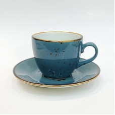 #KKE190-BL; Ceramic coffee cup 190ml #BL..