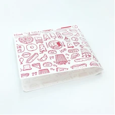 #KQ6634; Greaseproof paper 100pcs 17x17c..