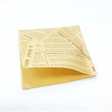 #KQ6819; Greaseproof paper 100pcs 17x17c..