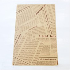 #KQ8912; Greaseproof paper 20x30cm..